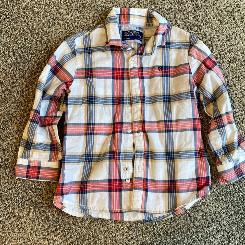 Mayoral Boys 2T button down shirt